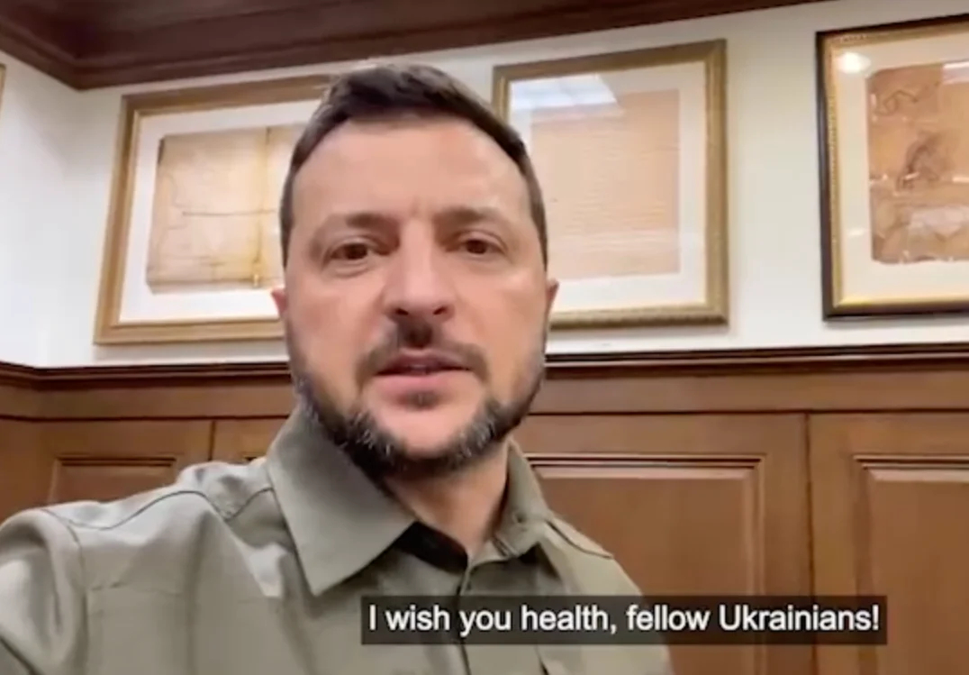 Фото: обращение Владимира Зеленского