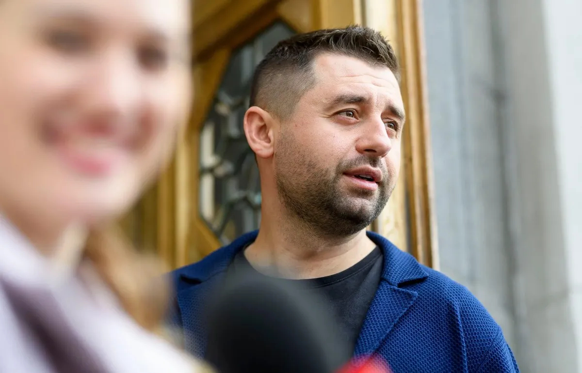 Руководитель фракции «Слуга народа» в Верховной раде Украины Давид Арахамия. Фото: соцсети