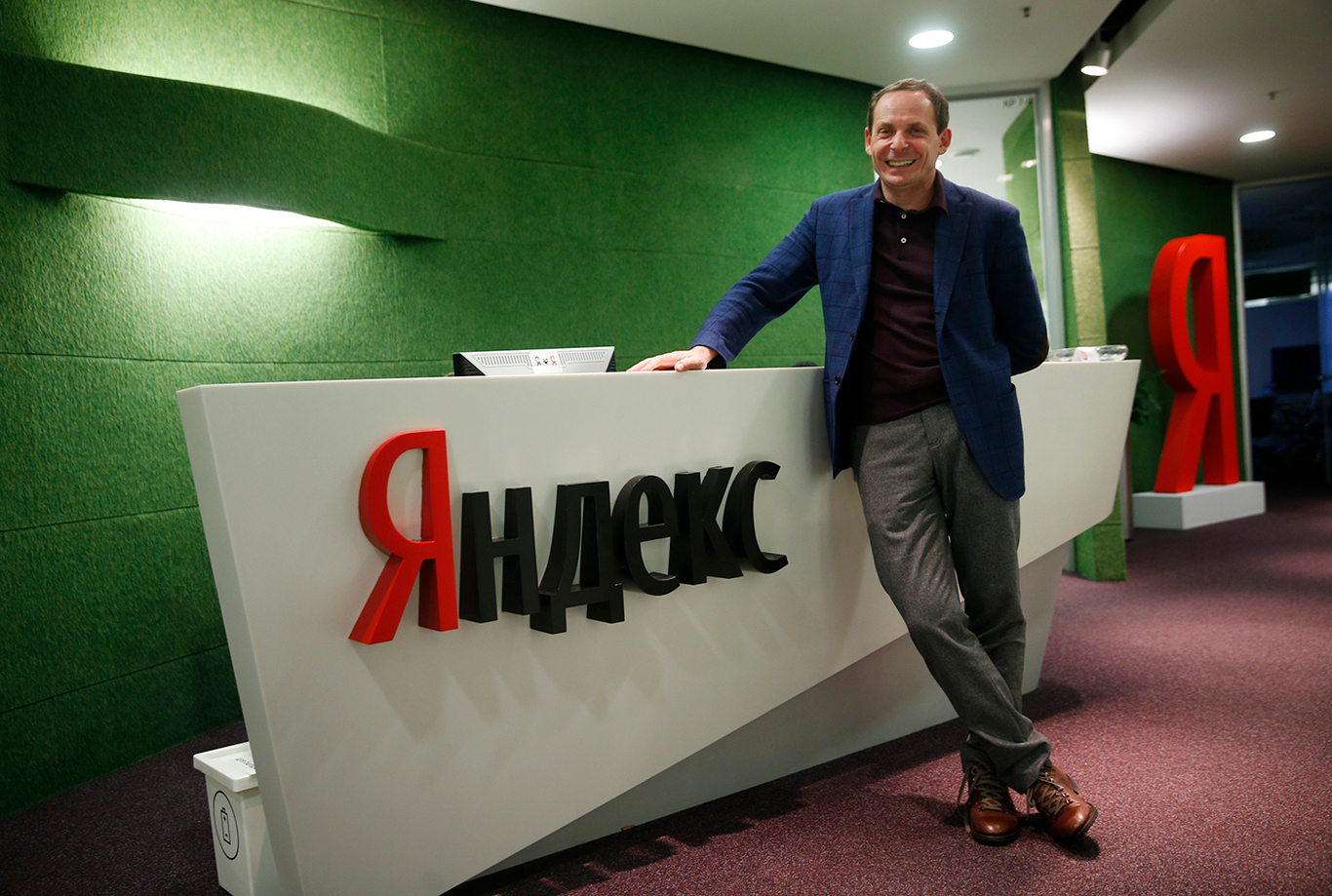Аркадий Волож, генеральный директор российской поисковой системы «Яндекс», в штаб-квартире компании в Москве. Россия. 2 декабря 2014 года. Фото: Максим Змеев / REUTERS / Scanpix / LETA