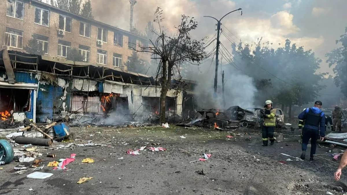 Последствия взрыва в Константиновке. Фото: Офис Генерального прокурора Украины