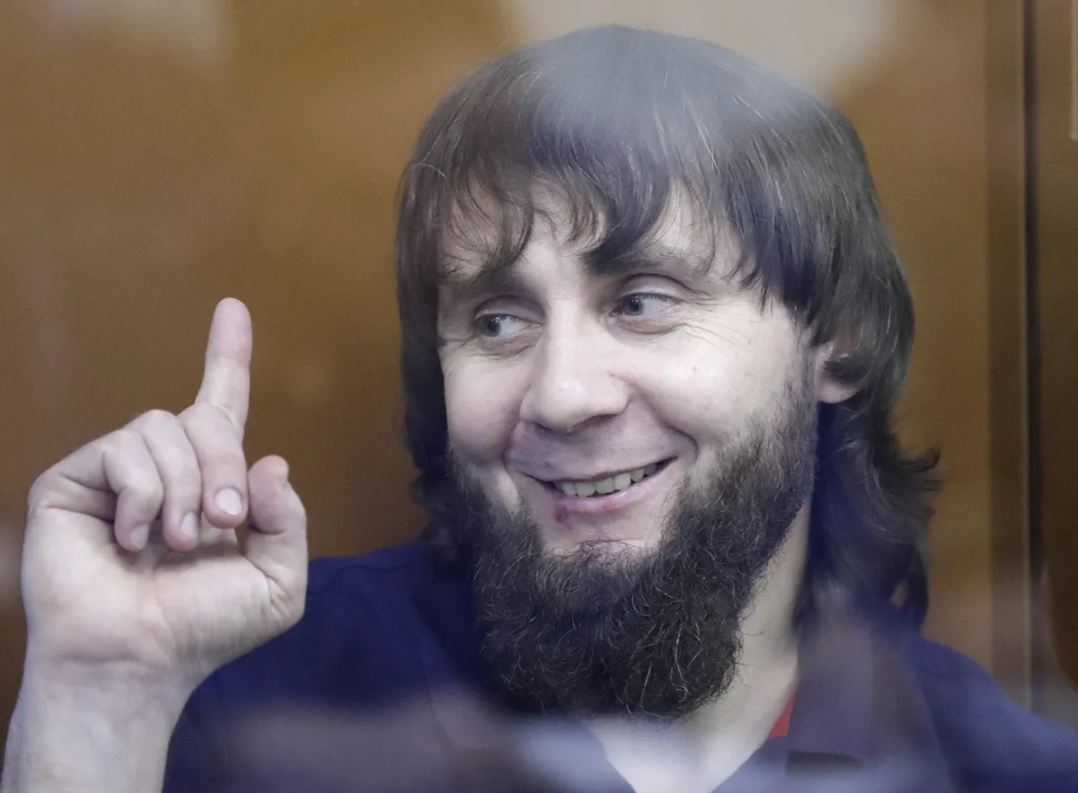 Заур Дадаев во время слушаний в Московском военном окружном суде, 12 июля 2017 года. Фото: Татьяна Макеева / Reuters / Scanpix / LETA