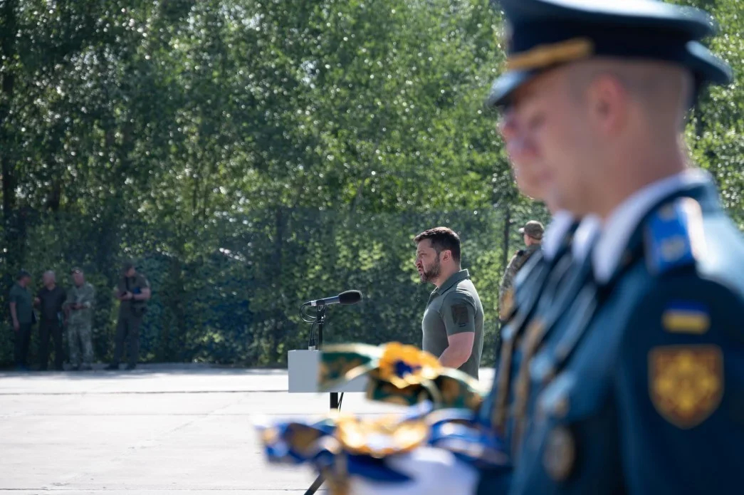 The Ukrainian Air Force Day on 6 august 2023. Source: the website of Ukraine’s President.