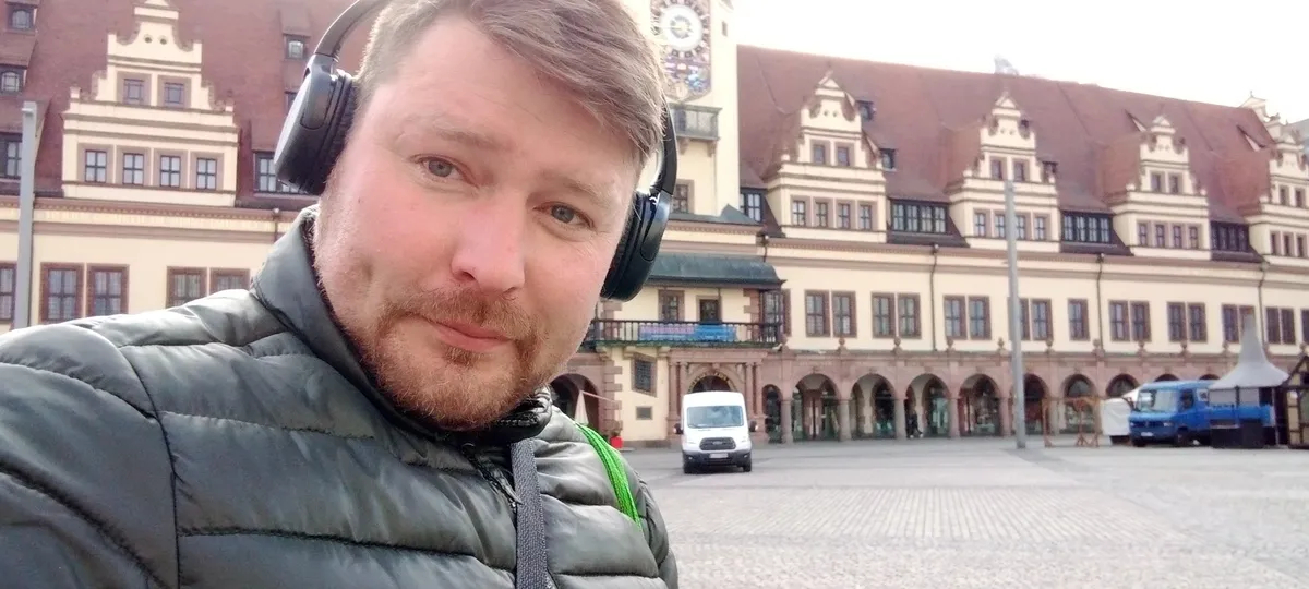 Роман Стригунков в Лейпциге. Фото: Twitter