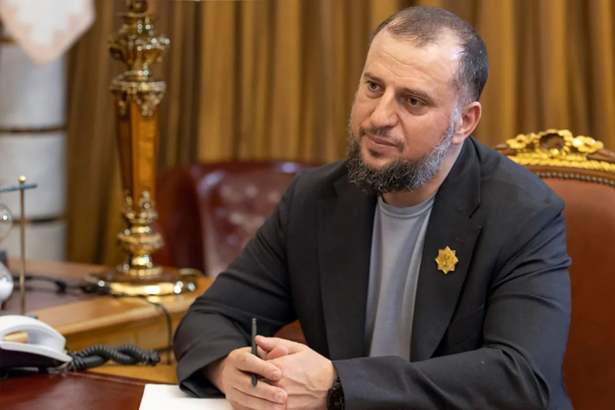 Заместитель командующего 2-м армейским корпусом УНМ ЛНР Апты Алаудинов. Фото: chechnya.gov.ru