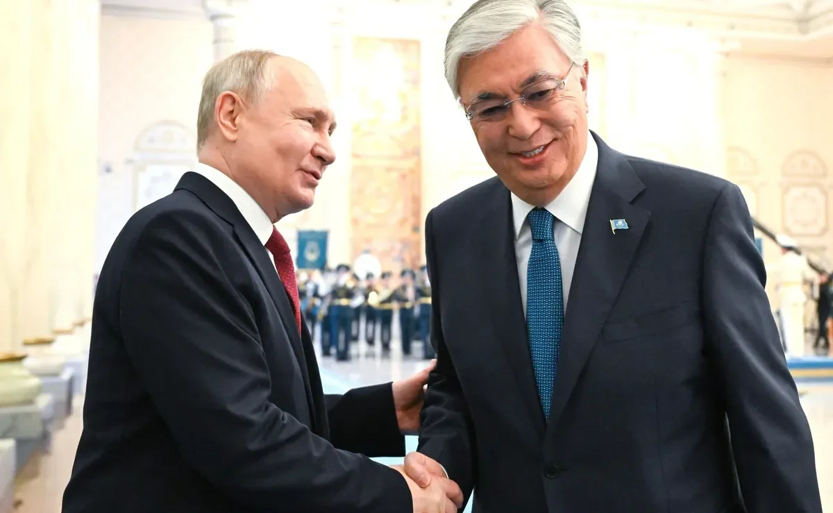 Russian President Vladimir Putin with President of Kazakhstan Kassym-Jomart Tokayev, 9 November. Photo: kremlin.ru