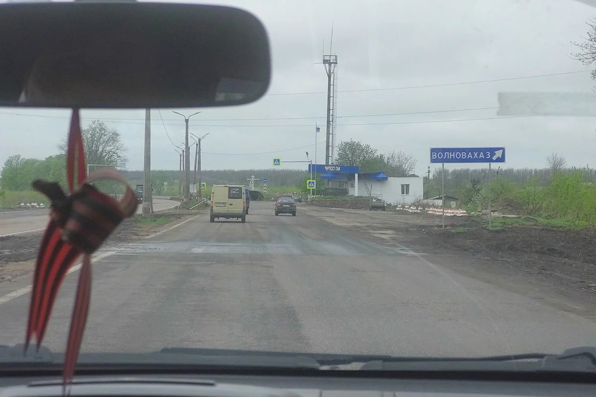 Поездка Владимирова в Волновахский район. Фото: Алексей Владимиров / VK