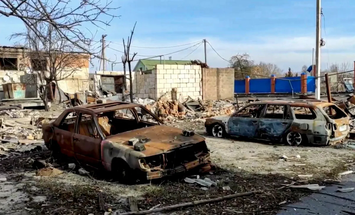 Разрушения в Судже. Фото: Минобороны России