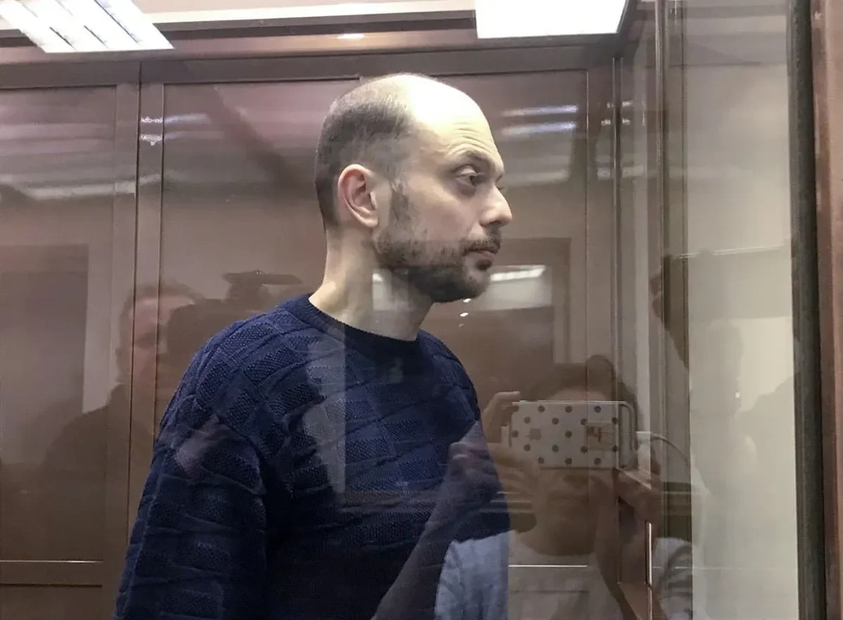 Владимир Кара-Мурза во время судебного заседания. Фото: Фото: Вадим Прохоров / фейсбук