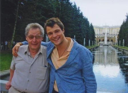 Danila Kozlovsky with father Valery. Photo: Danila Kozlovky