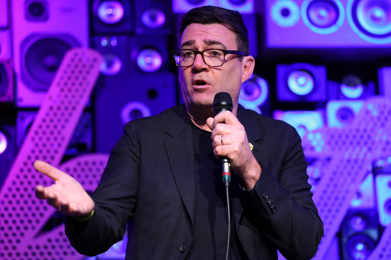 Энди Бернем, 12 февраля 2026 года. Фото: Adam Vaughan / EPA