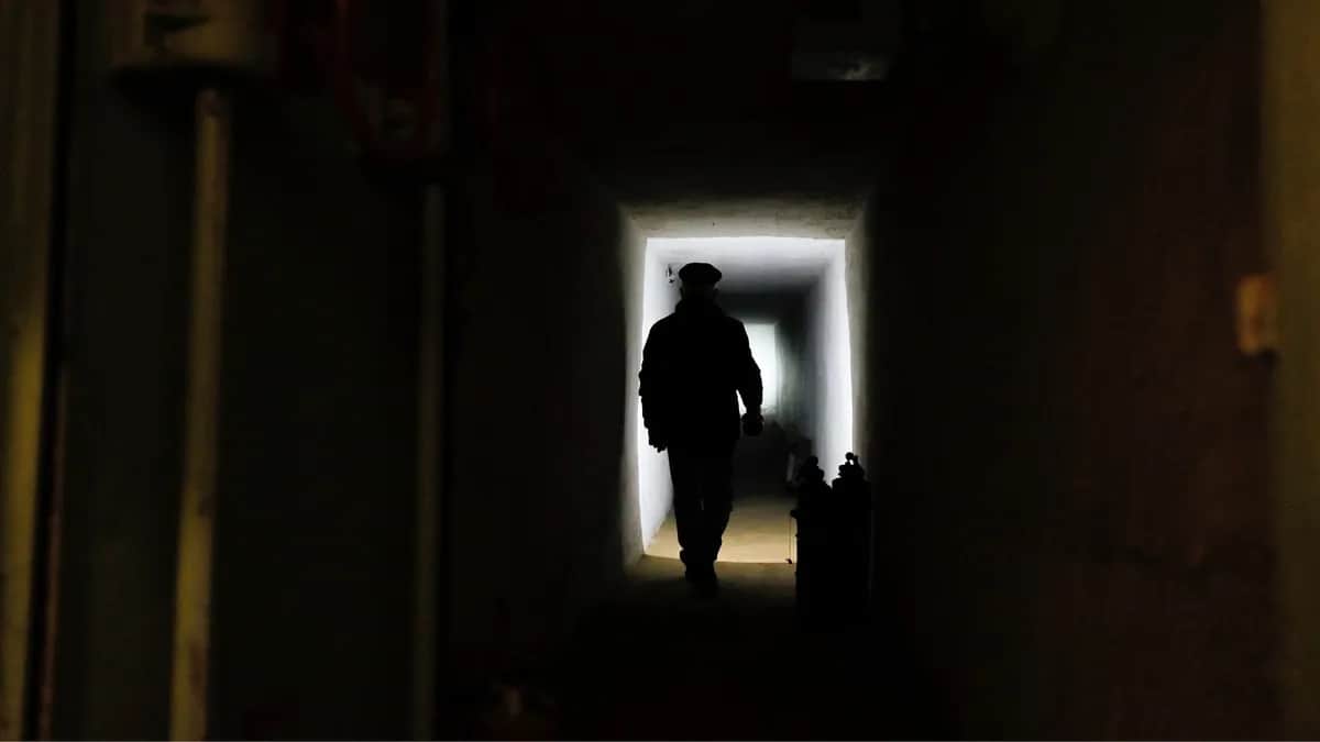 Preparations are made in a Kyiv bunker for a potential full-scale Russian invasion of Ukraine, 8 December 2021. Photo: EPA / Sergey Dolzhenko