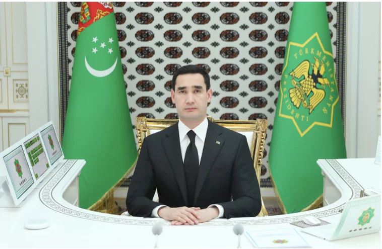 Сердар Бердымухамедов. Фото: turkmenistan.gov.tm