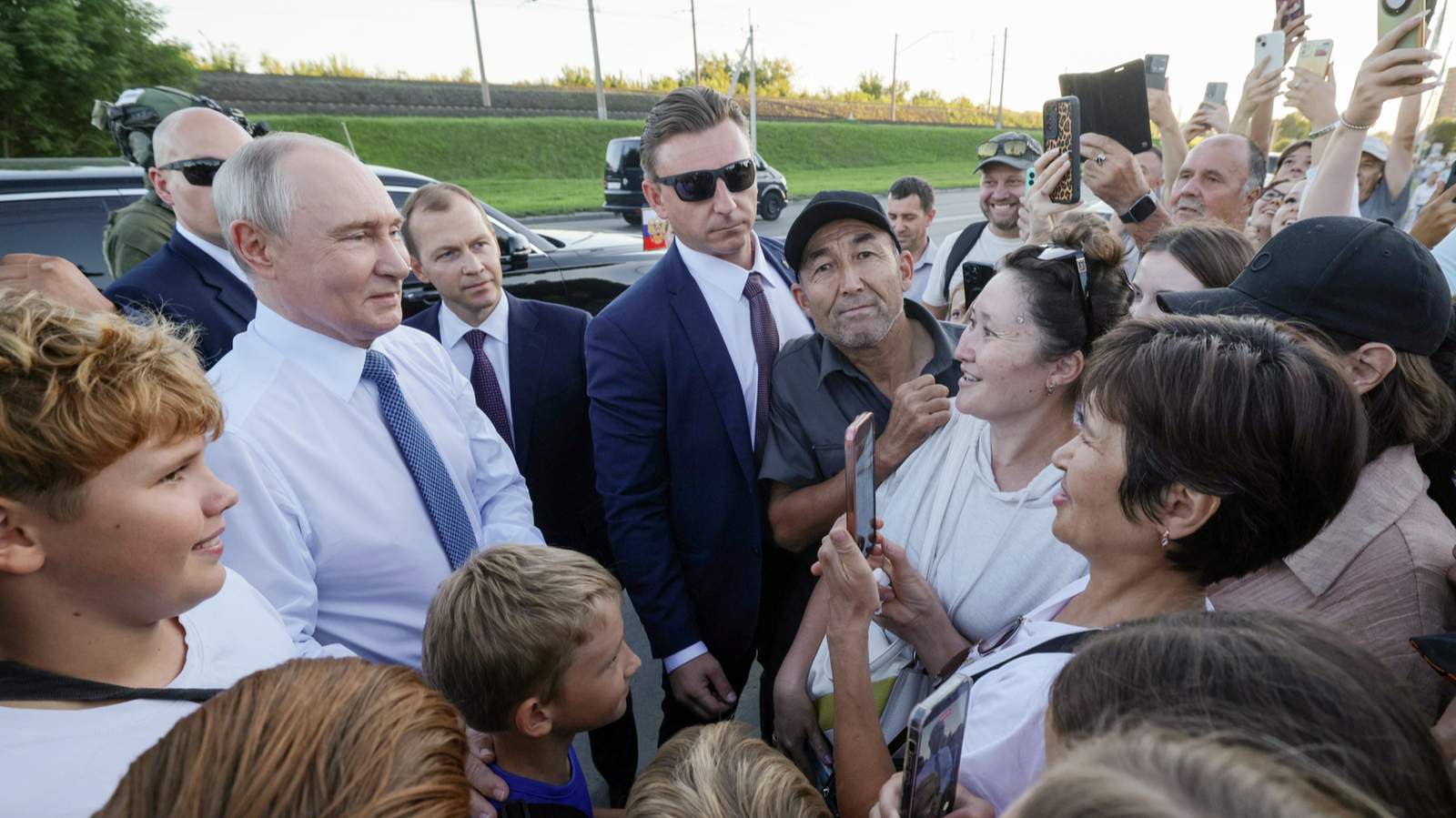 Владимир Путин во время рабочей поездки. Новосибирск. 11 августа 2026 года. Фото: Гавриил Григоров / Sputnik / Kremlin / EPA