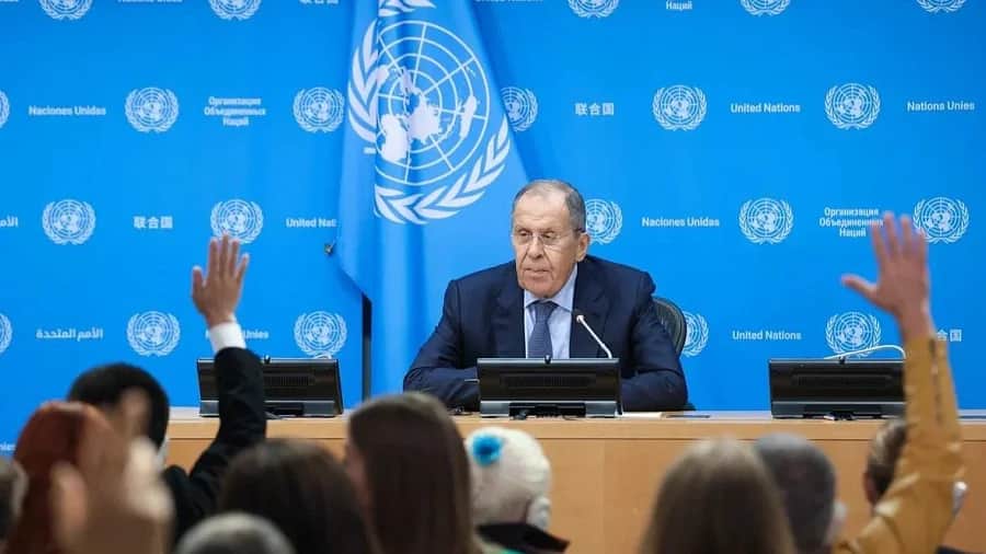 Russian Foreign Minister Sergey Lavrov. Photo: Russian Foreign Ministry