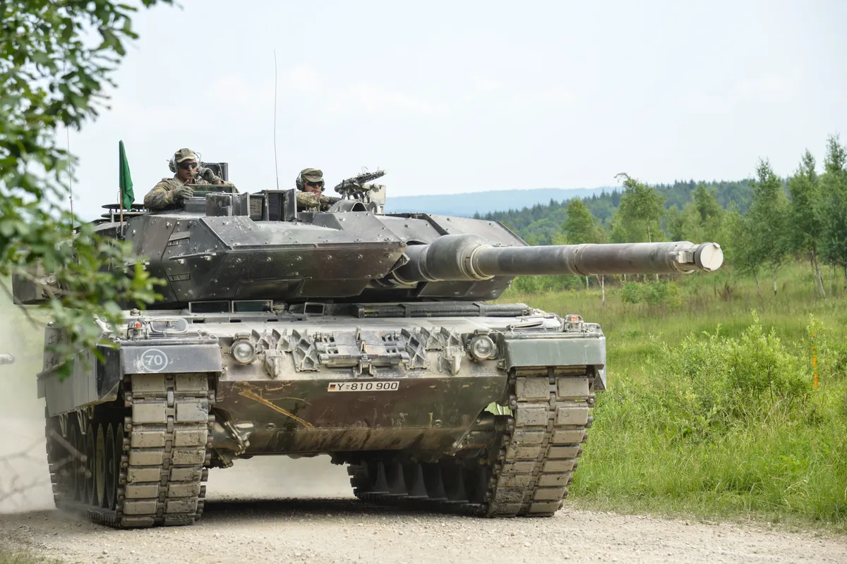 Танк Leopard 2A6 1-й танковой дивизии ФРГ. Фото: Wikimedia Commons , CC BY 2.0
