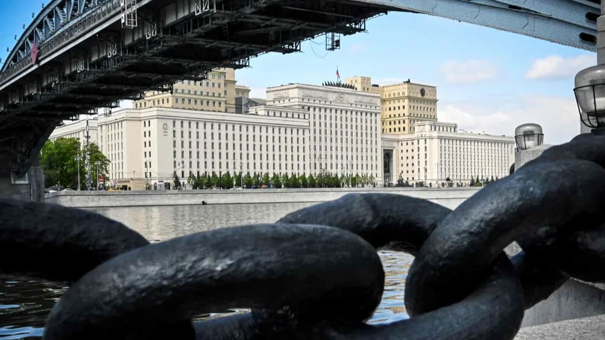 The Defence Ministry building in Moscow. Photo: Alexander Nemenov / AFP / Scanpix / LETA