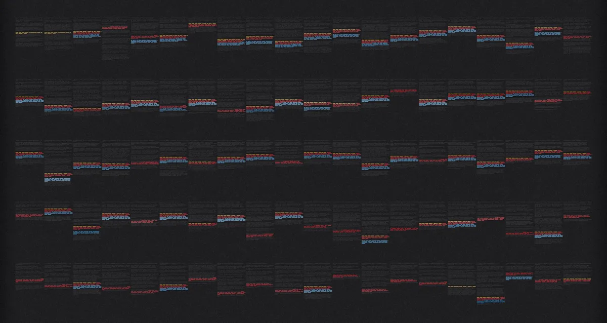 Повторяющиеся предложения в публикациях РИА Новости. Инфографика: «Новая газета Европа»