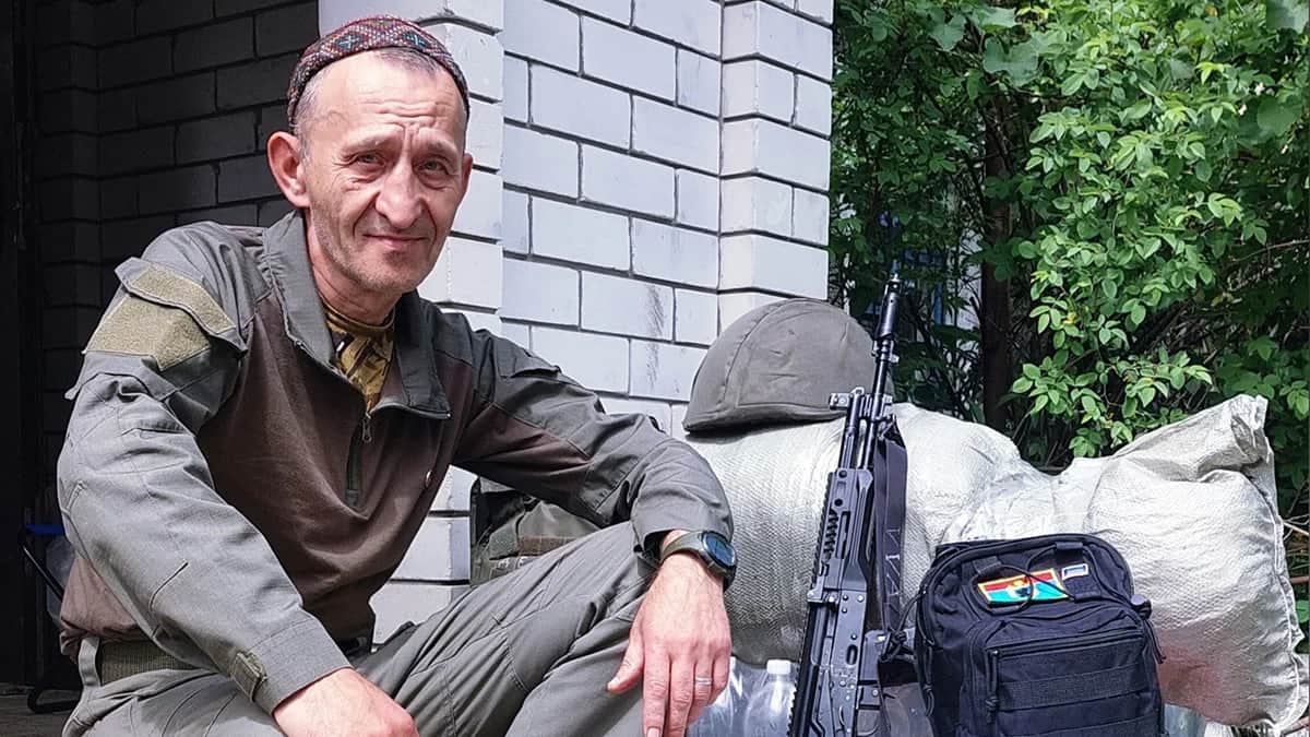 Алексей Владимиров на Донбасе в мае 2023 года. Фото: Алексей Владимиров / VK