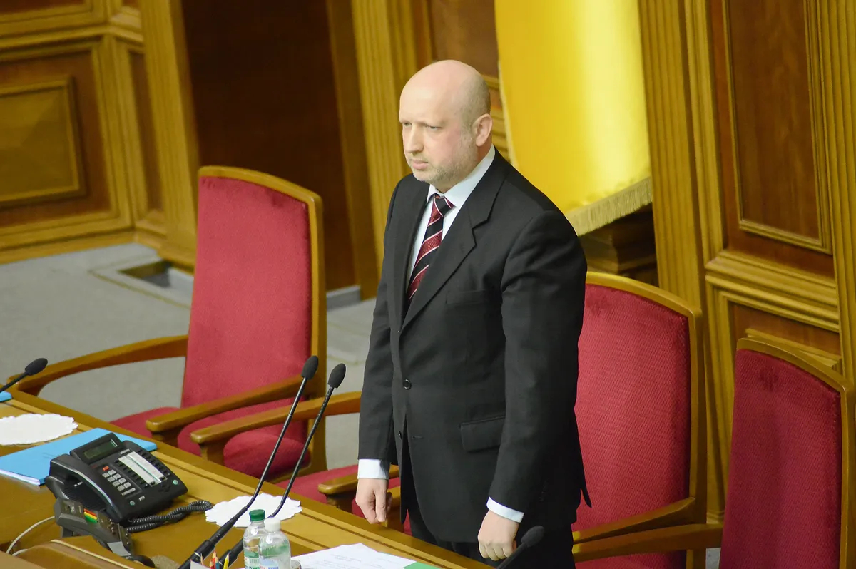 Александр Турчинов в Верховной Раде, 27 ноября 2014 года. Фото: Wikimedia Commons , CC BY-SA 4.0