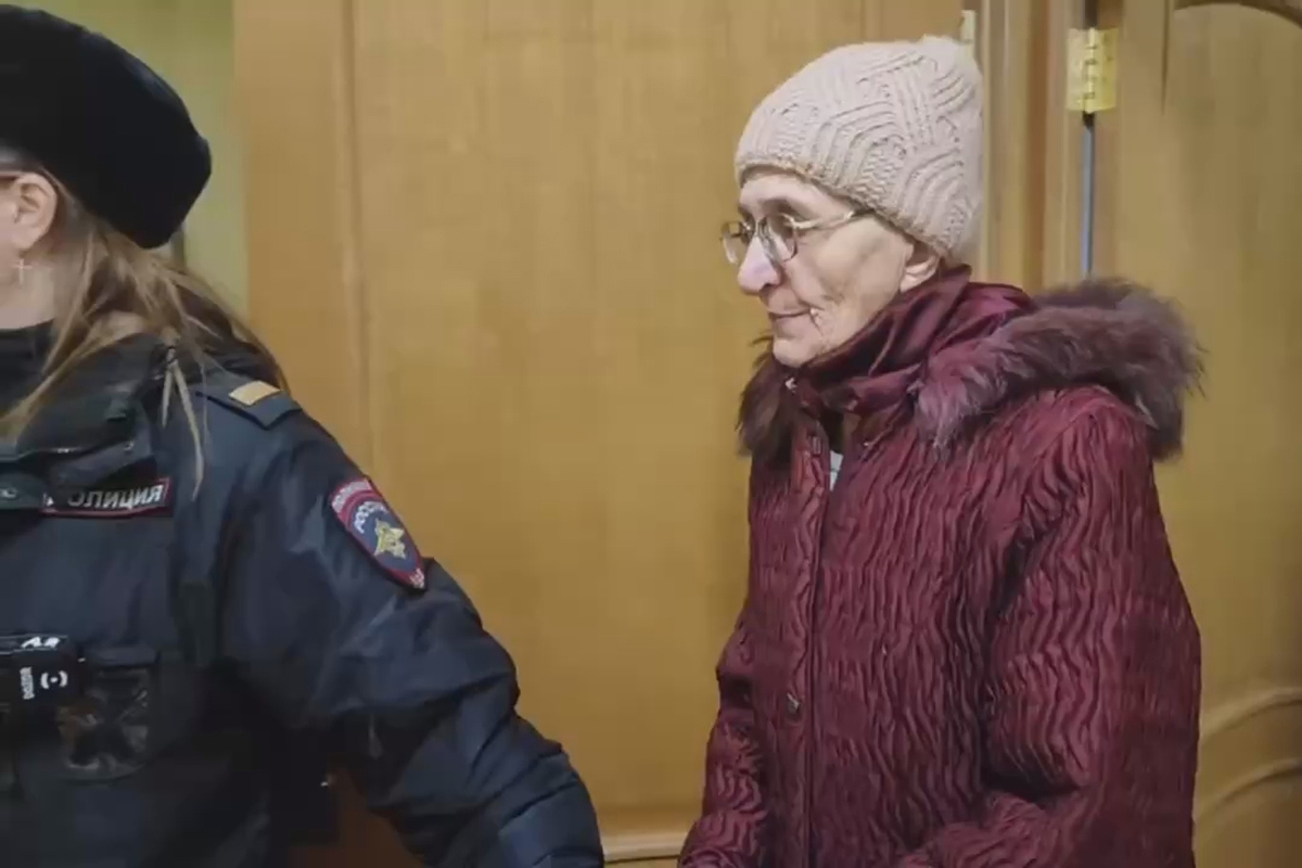 Halyna Bekhter. Photo: Zaporizhzhia regional court established by occupation authorities / Telegram