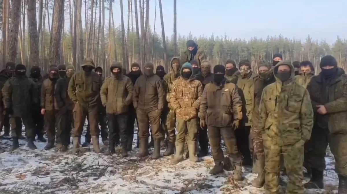 A screenshot from the video. Source: local media