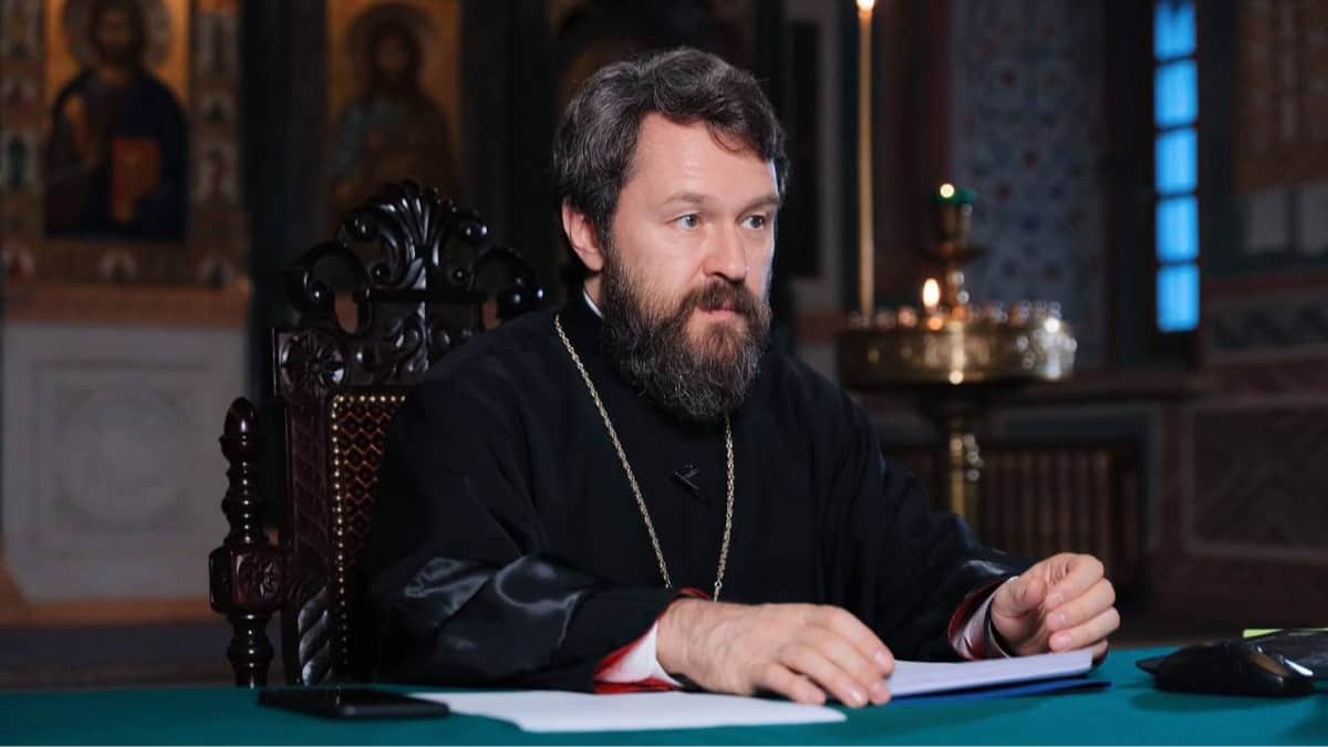 Митрополит Иларион (Алфеев). Фото из личного телеграм-канала