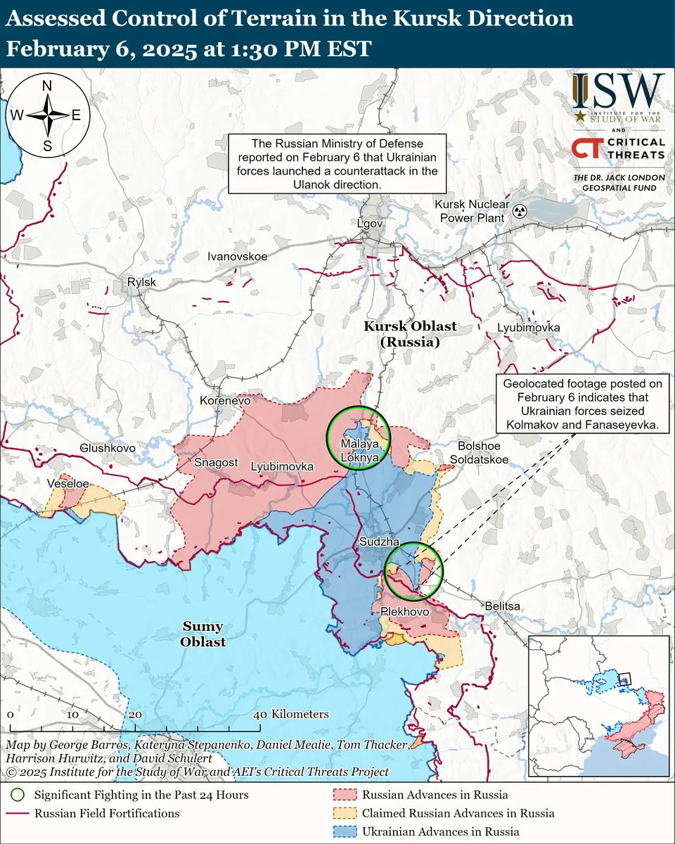 Скриншот: ISW