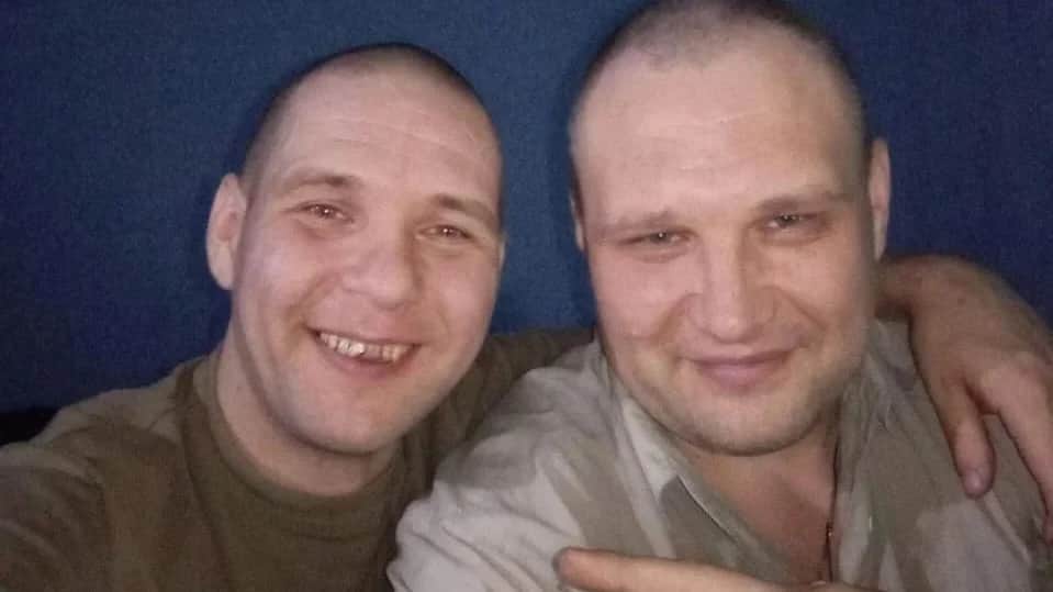 Cannibal Dmitry Malyshev (left) and Alexander Maslennikov (right)
