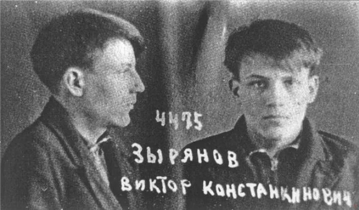 Виктор Зырьянов после ареста. Фото: Бессмертный Барак