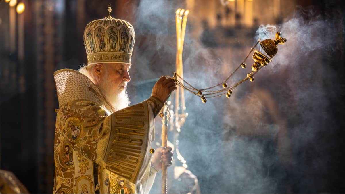 Кирилл Гундяев. Фото: Олег Варов / пресс-служба Патриарха Московского и всея Руси