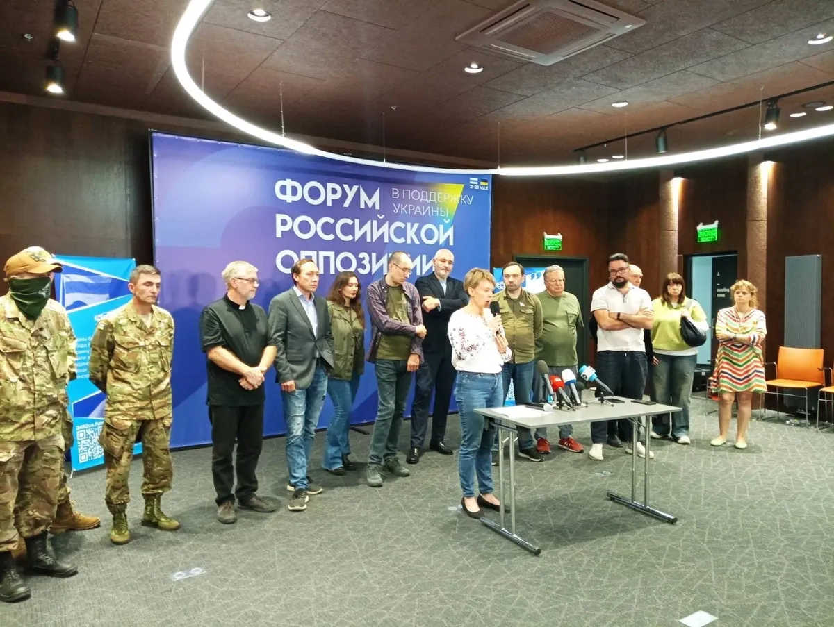 Форум российской оппозиции во Львове, май 2024 года. Фото: Илья Пономарев / Facebook