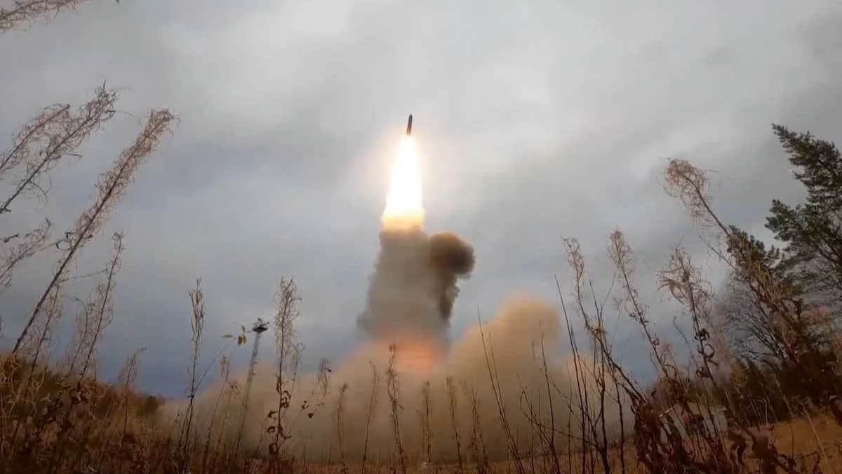 Tests of RS-24 "Yars" in 2022. Photo by EyePress News / Shutterstock / Vida Press