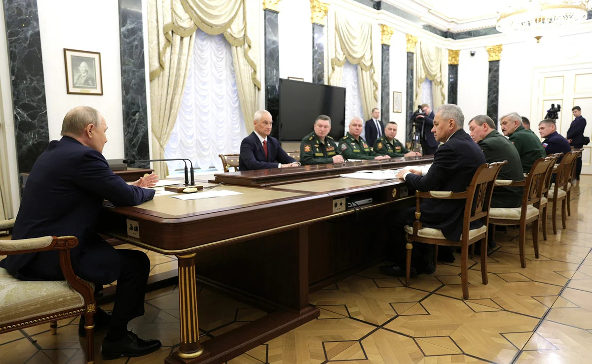 Встреча Владимира Путина с командующими войсками военных округов. Фото: Kremlin.ru