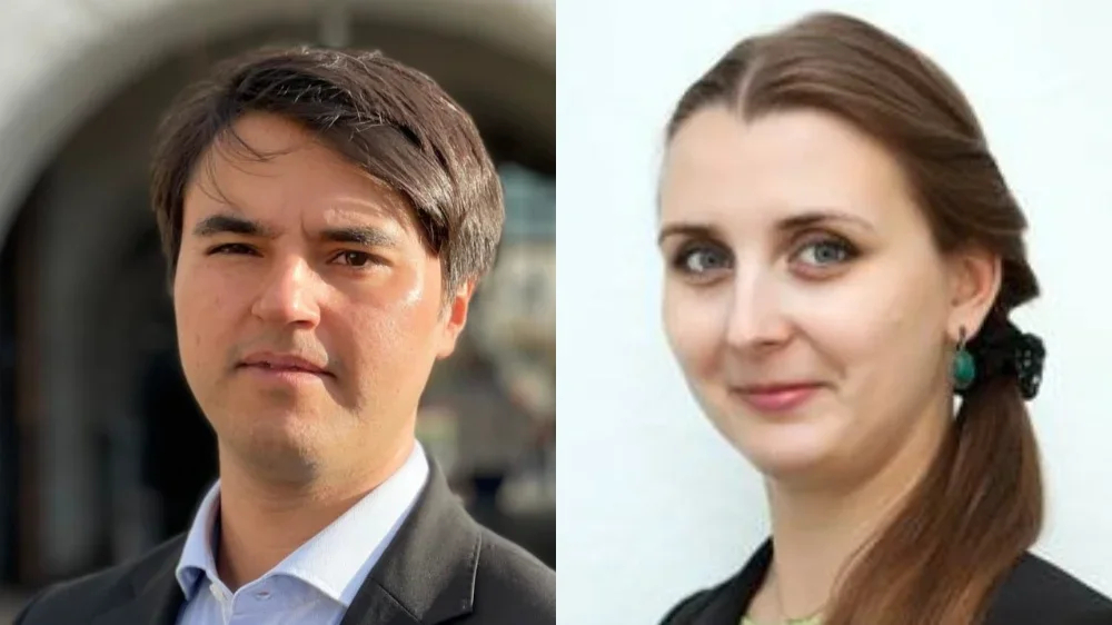 Photo: Khaybar Akifi and Olesya Akifi. Photo: social media