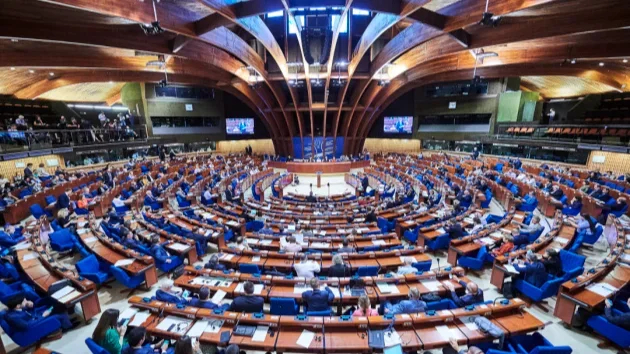 The Parliamentary Assembly of the Council of Europe in Strasbourg.