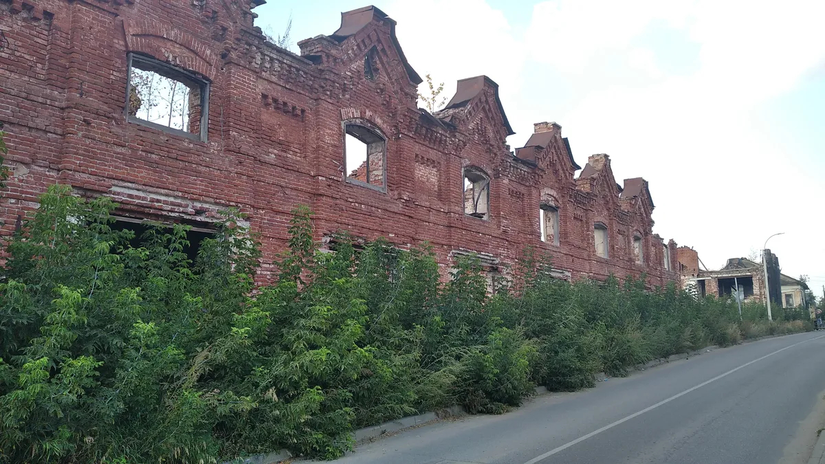 Гостиный двор в Кимрах. Фото: Елена Косова, специально для «Новой газеты Европа»