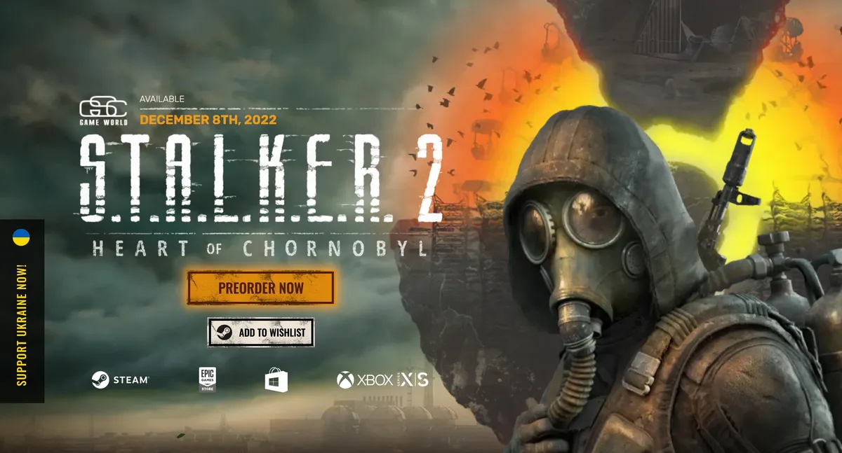 S.T.A.L.K.E.R. 2: Heart of Chornobyl / website