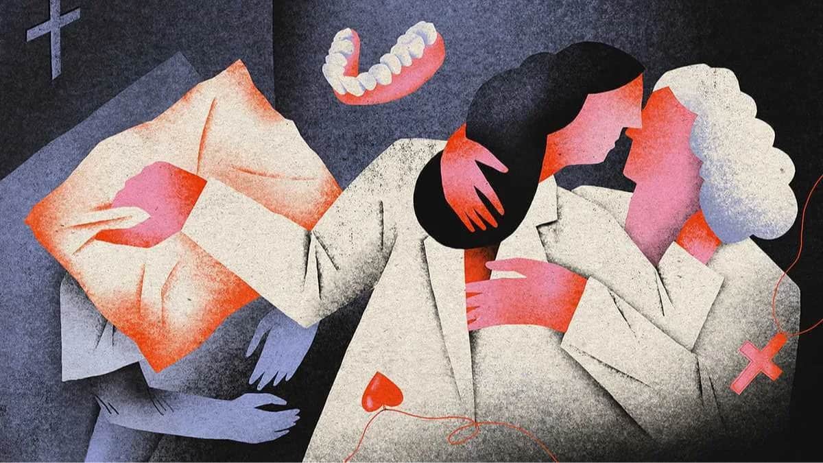 Иллюстрация: Ляля Буланова / «Новая газета Европа»