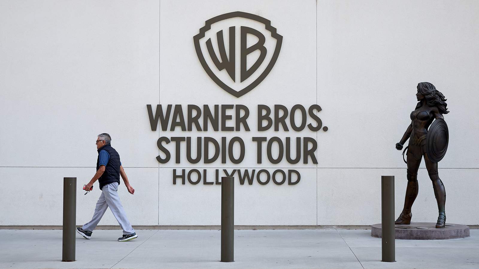 Студия Warner Bros. в Бербанке. Калифорния, США. 11 сентября 2025 года. Фото: Allison Dinner / EPA