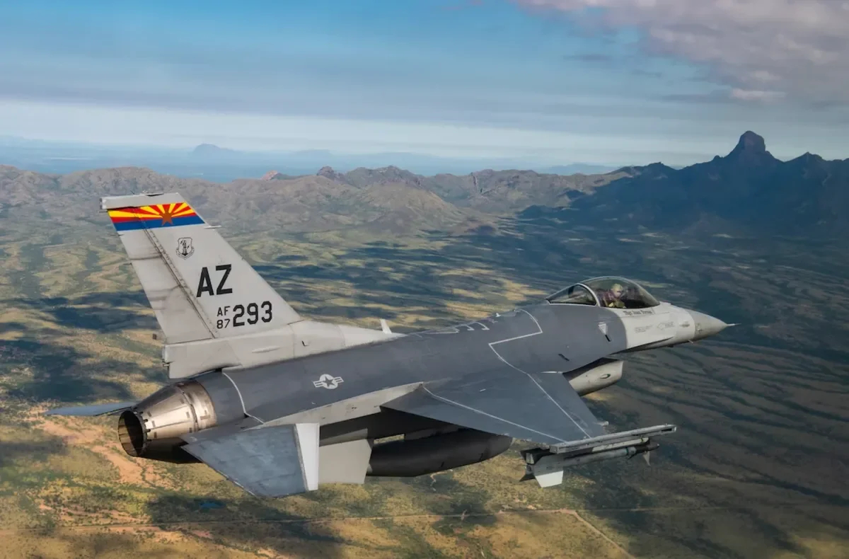 A US F-16 fighter jet / The Pentagon