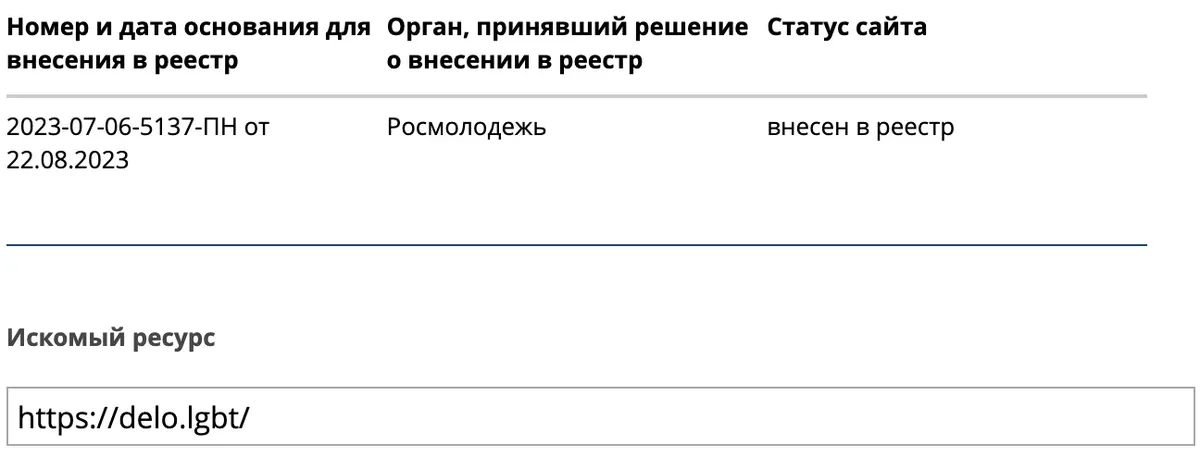 Фото: скрин с сайта Роскомнадзора