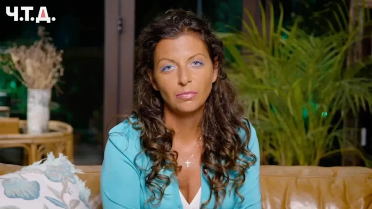 Margarita Simonyan. Photo screenshot from the video