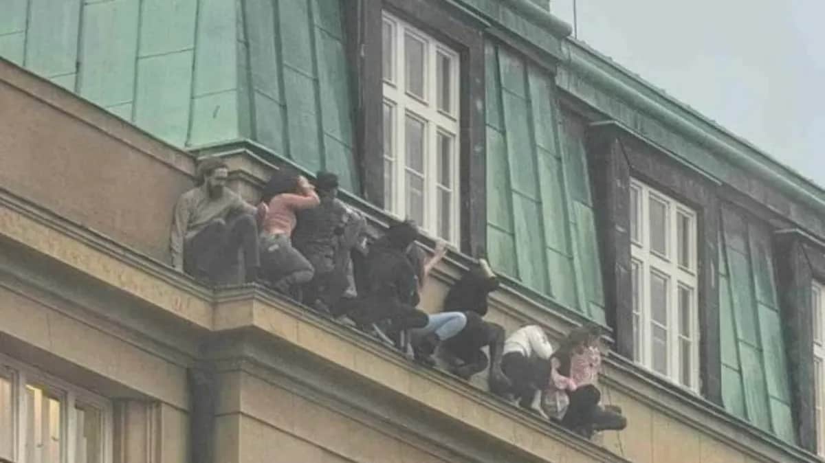 Студенты Карлова университета. Фото: X