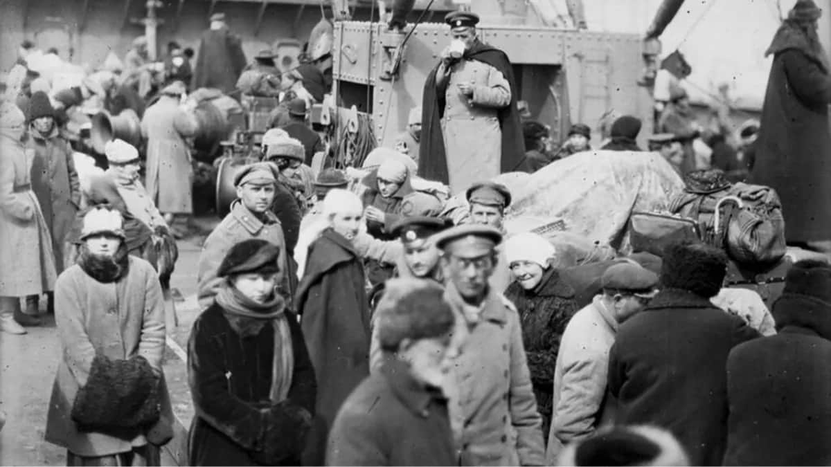Российские эмигранты после революции 1917-го года. Источник: Russia Beyond