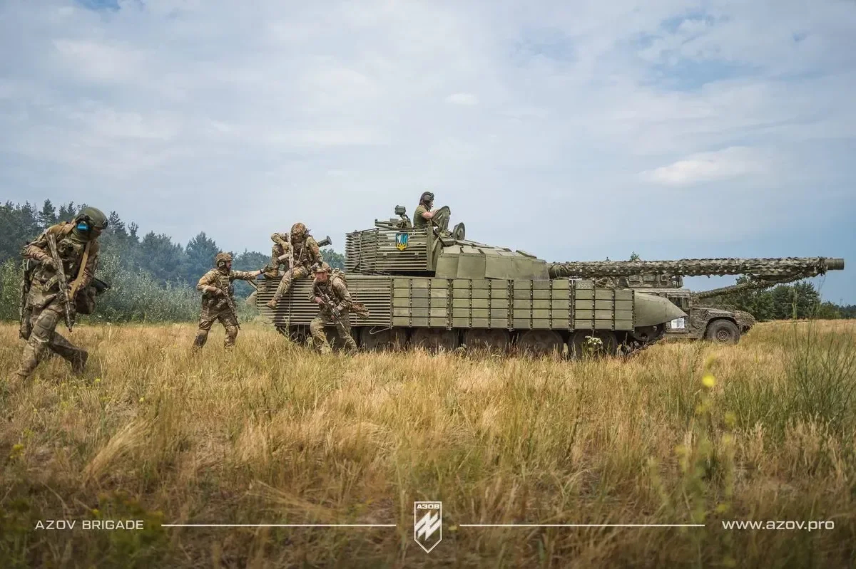 Photo: The Azov Brigade Telegram channel