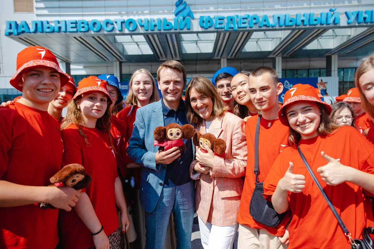 Победители конкурса в Дальневосточном федеральном университете. Фото: ВФМ-2024