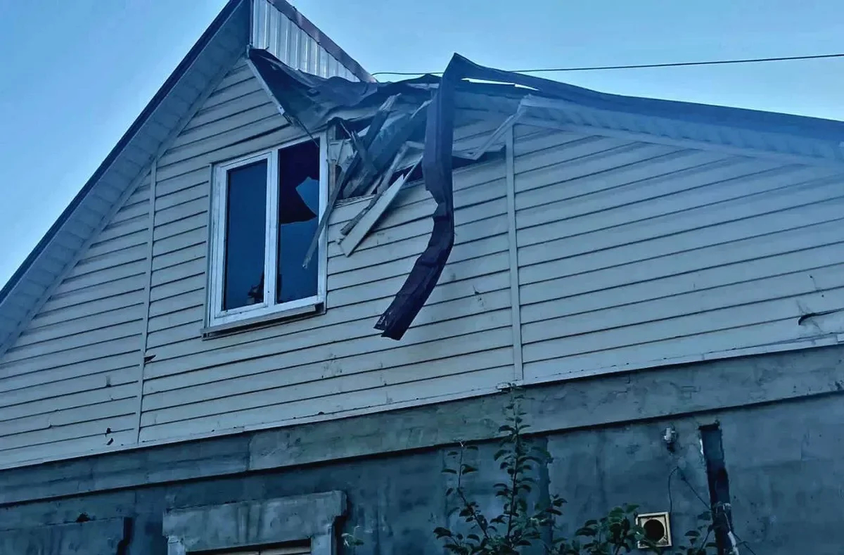 Aftermath of a strike on the Dnipro region. Photo: regional Governor Serhiy Lysak / Telegram
