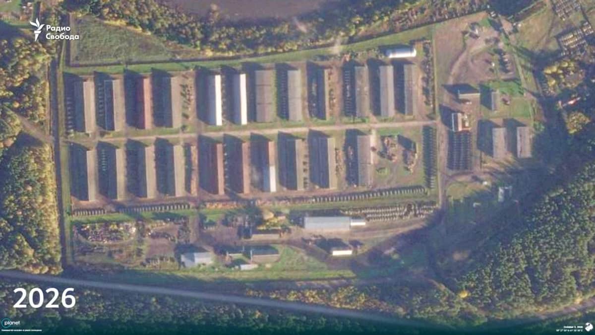 База в городе Буй Костромской области. Фото: «Радио Свобода»