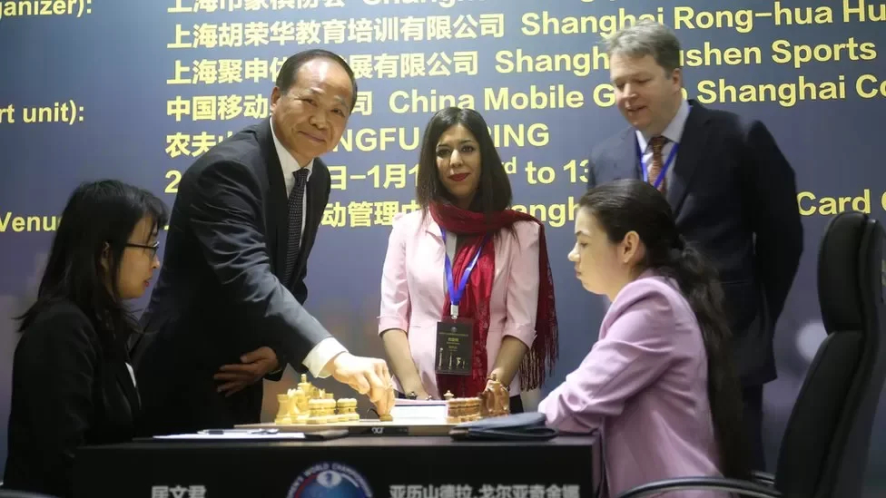 Shohreh Bayat at the Chess Championship. China, 2020 Photo: FIDE
